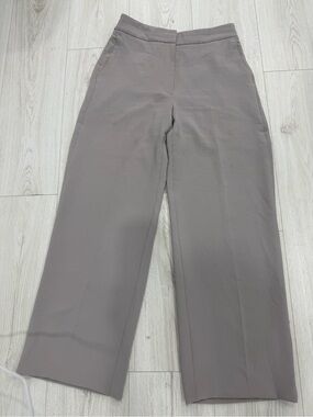 Wilfred Wide-Leg Pants in Taupe Gray